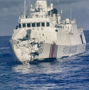 Chinese Vessel Collision